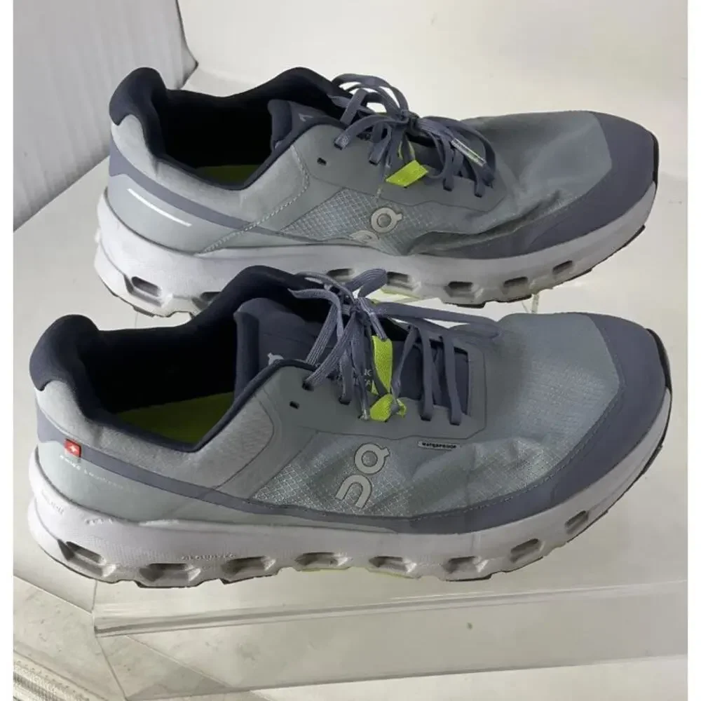 WATERPROOF TRAIL RUNNING On Cloudvista Gray Blue Shoes Mens 10.5